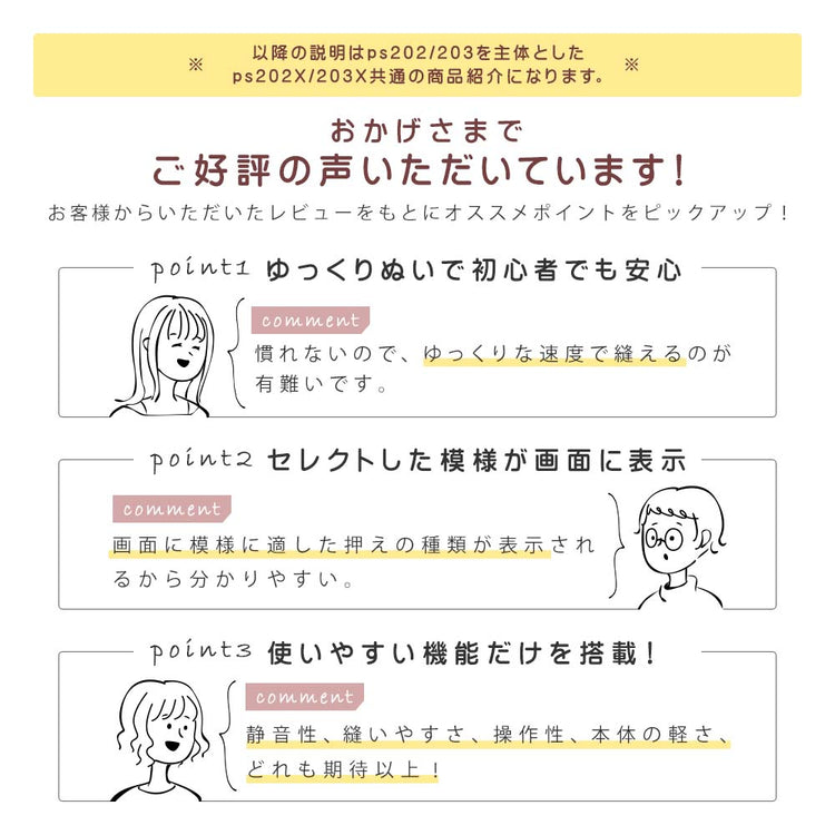 PS202/PS203・PS202X/PS203X